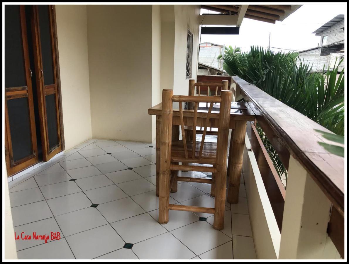 Olón La Casa Naranja Bed And Breakfast מראה חיצוני תמונה